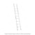 Topman Straight Ladder, STAL13, Aluminium, 13 Steps, 150 Kg Loading Capacity