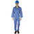 Ameriza Coverall, A1050503, Twill Cotton, L, Petrol Blue