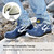 Safetoe Low Ankle Shoes, L-7328, Best Jogger, S1P SRC, Genuine Leather, Size40, Blue