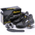 Safetoe High Ankle Shoes, M-8027, Best Boy, S3 SRC, Leather, Size43, Black