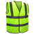 Empiral Safety Vest, E108073101, 3M Radiant, 100% Polyester, S, Fluorescent Yellow