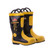 Bulldozer Safety Shoes, BD9788, Size44, Black and Yellow