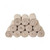 3W High Elastic Bandage, NO-18, 4.5CM Width x 7 Mtrs Length, Beige, 12 Rolls/Pack