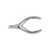 3W Cuticle Nipper, 3W04-415, 5MM, Silver
