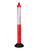 Spring Post, HF24012, Rubber, 120CM, Red and Silver