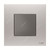 ABB Wall Plate, AM50444-ST, Millenium, 1 Gang, Silver