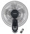 Sonashi Wall Fan With Remote Control, SF-8007-WR, 16 Inch, 60W, Black