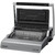 Fellowes Manual Comb Binding Machine, 5622001, Galaxy 500, 500 Sheets, Silver and Black
