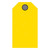 Write-On Tag, TAG-YE, PVC, 143 x 80MM, Yellow