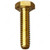 Brass Hex Bolt, DIN 933, M6 x 16MM, 100 Pcs/Pack