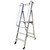 Unique Platform Step Ladder, USPL-05, Aluminium, 4 + 1 Steps, 1.45 Mtrs, 150 Kg