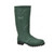 Vaultex Steel Toe Gumboots, RBG12, Size38, Green
