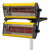 Rhinomotive Infratech Dual Paint Curing Lamp, R1106, 2100W, Yellow