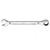 Milwaukee Ratcheting Combination Wrench, 4932471512, MaxBite, Chrome Plated, 19MM