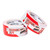 Beorol Warning Tape, SZOCB, 50 x 33 Mtrs, Red/White