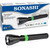 Sonashi Rechargeable LED Torch, SLT-181, 3W, Black