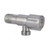 Geepas Angle Valve, GSW61080, Brass/Stainless Steel, Silver