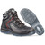 Albatros Gravitation Mid Ankle Safety Shoes, 631080, S3-SRC, Size47, Black/Red