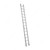 Zamil C-Section Single Straight Ladder, CSL-14, Aluminium, 1 Side, 14 Steps, 3.66 Mtrs