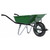 Haemmerlin Cargo Medium Painted Pneumatic Wheel Barrow With Bearings, 100 Ltrs, Green