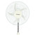 Olsenmark Rechargeable Stand Fan, OMF1784, 16 Inch, 5 Blade, White