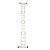 Gazelle Multi-Purpose Ladder, G5615, Aluminium, 2.3 Mtrs Height, 4+4+4+4 Steps, 150 Kg Load Capacity