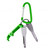 4 In 1 Keychain With Tools, Green