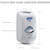 Purell Touch Free Hand Sanitizer Dispenser, 272012, TFX, 1200ML, Dove Grey