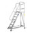 Topman Rolling Staircase, RSAL16, Aluminium, 15+1 Steps, 250 Kg Loading Capacity