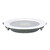 Geepas Round Slim COB Downlight, GESL55075, 25W, 3000K, Warm White