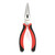 Geepas Long Nose Plier, GT59110, 8 Inch, Black/Red
