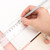 Deli Plastic Ruler, EG00312, Plastic, 30CM, Clear