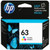 HP 63 Tri-Color Ink Cartridge, F6U61AA, 165 Pages, Cyan/Magenta/Yellow