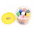 Kiddy Clay Modelling Clay Set In Bucket With Yellow Lid, KC-CBK-700-8, Multicolor, 8 Pcs/Set