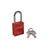 Loto-Lok Lockout Padlock, PD-ALRDKDS38, Aluminium and Stainless Steel, 38 x 6MM, Red