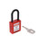 Loq-It Contractor Lockout Padlock, PD-LQRDKDN38, Nylon, 38 x 6MM, Red