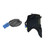 Oberon Arc Flash Protection PPE Kit With Ventilating Fan, TCG5B-L+HVS, 76 cal/sq.cm, 5 Pcs/Kit