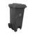 Brooks Pedal Waste Bin, BKS-PDL-089, 120 Ltrs, Black