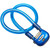 Master Lock Cable With Code Lock, ML8213EURDPRO, Braided Steel, 60CM x 12MM, Blue