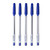 Digno Unik Ball Pen, UNIK5BL, 0.7MM, Blue, 5 Pcs/Pack