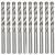 Mtx HSS Metal Drill Bit, 715159, Stainless Steel, Cylindrical Shank Type, 1.5MM, 10 Pcs/Pack