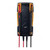 Testo Digital Multimeter, 760-1, 2 Line Display, Black/Orange