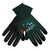 Vaultex Nitrile Foam Coated Gloves With Thumb Crotch, Nylon, XL, Black/Green