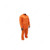 Armour Production Twill Cotton Pant and Shirt, Size S, Orange