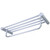 Linisi Towel Shelf, 85662, Silver Colour, Brass