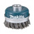 Makita Wire Cup Brush, D-24153, Twist Knot, 60MM