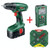 Bosch Cordless Drill Driver PSR18 Combo w/ Digital Laser Measure PLR-25 and X34 X-Line Set