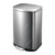 Eko Step Bin, ALEK9366MT-50L, 50 Litre, Metal Grey