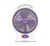 Geepas Rechargeable Fan With Led Light, GF9487, 12 Inch, 24W