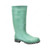 Vaultex Steel Toe Gumboots, RBG, Size40, Green, Mid Calf